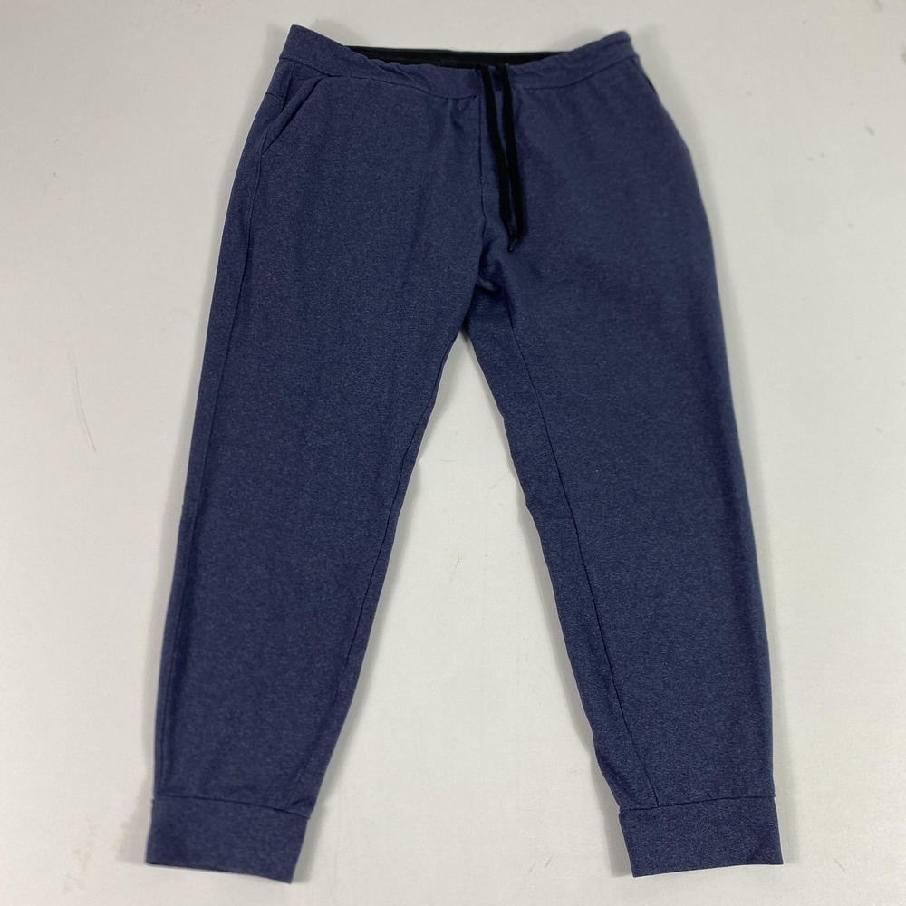 Public Rec Pants Mens 36x30‎ Blue Jogger Elastic Waist Drawstring Pockets